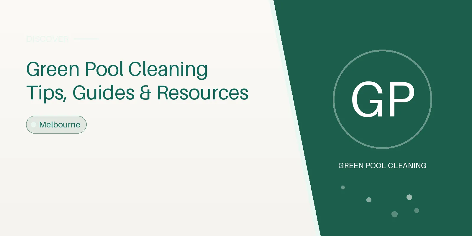 Green Pool Cleaning Tips Green Pool Cleaning Tips, Guides & Resources